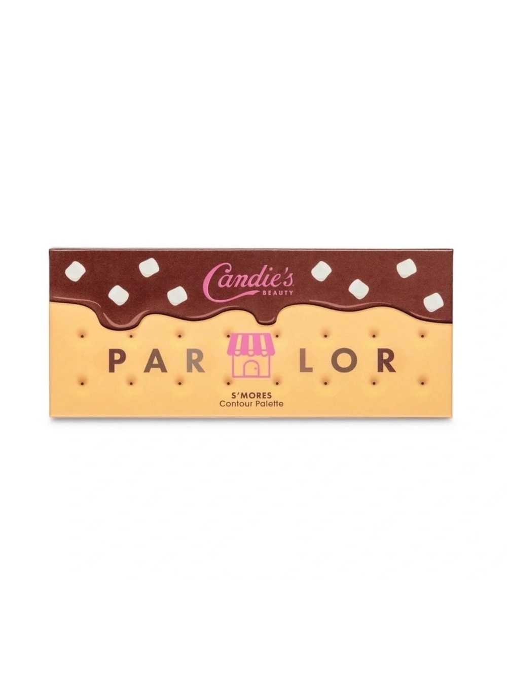 Candie's Parlor S'mores Contour Palette - Chocolate, Marshmallow, Graham new